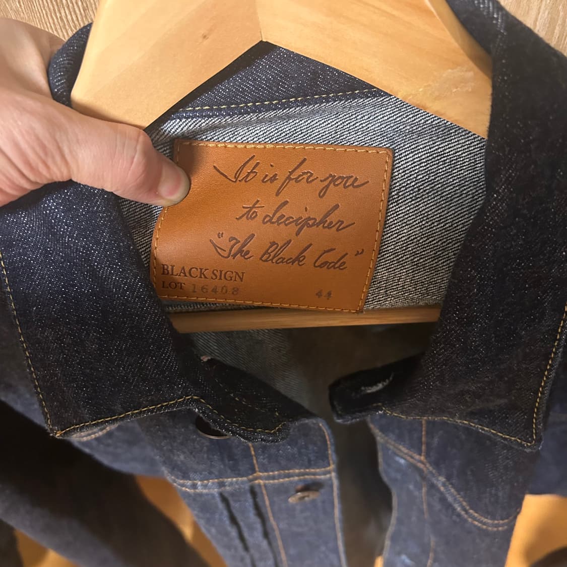 블랙사인 데남자켓 44 상품이미지2