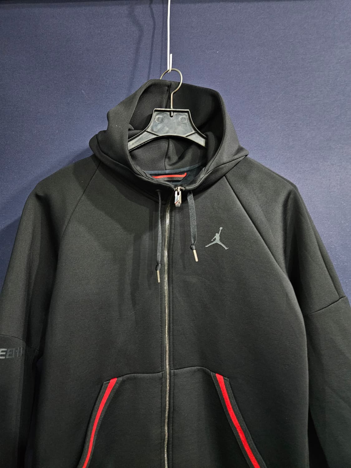 에어 조던 블랙컬러 남성 105~110 후드집업 자켓  상품이미지7