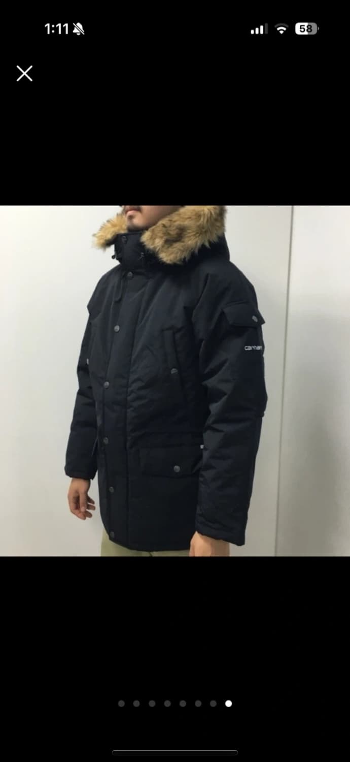 칼하트 패딩 미국사이즈라 95-100정도 (표기S) 상품이미지8