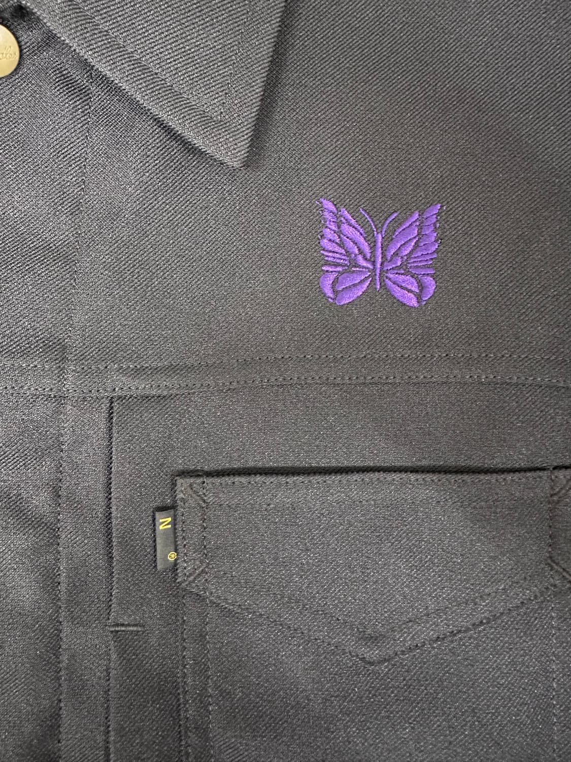 니들스 페니 진 자켓 블랙 ns178 ns178c m 사이즈 상품이미지5