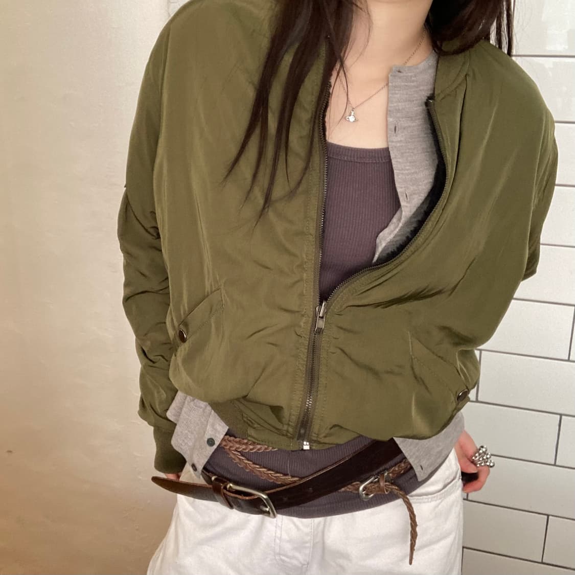 리버시블 항공 점퍼 상품이미지1