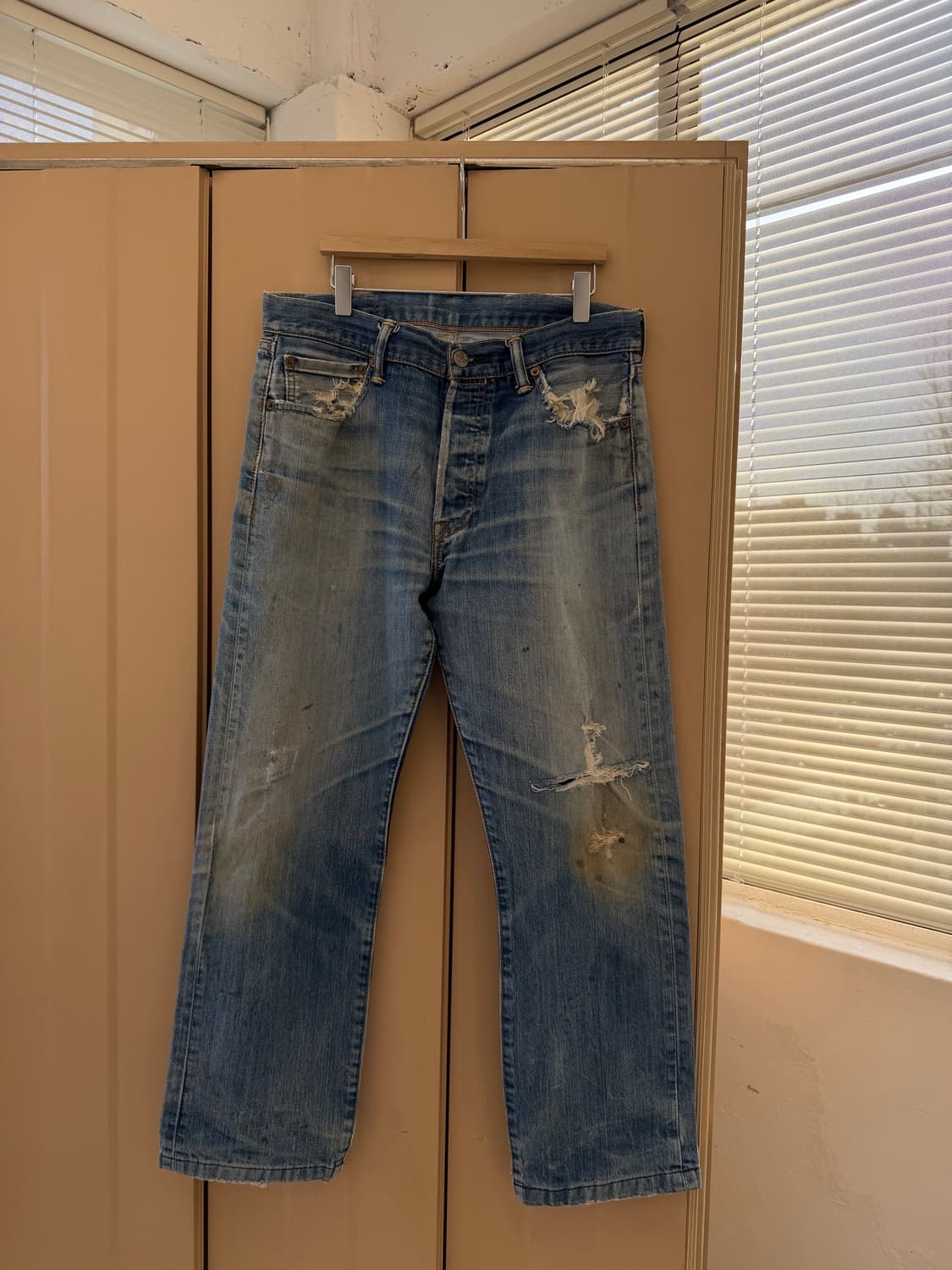 리바이스 501 vtg 데님 상품이미지1