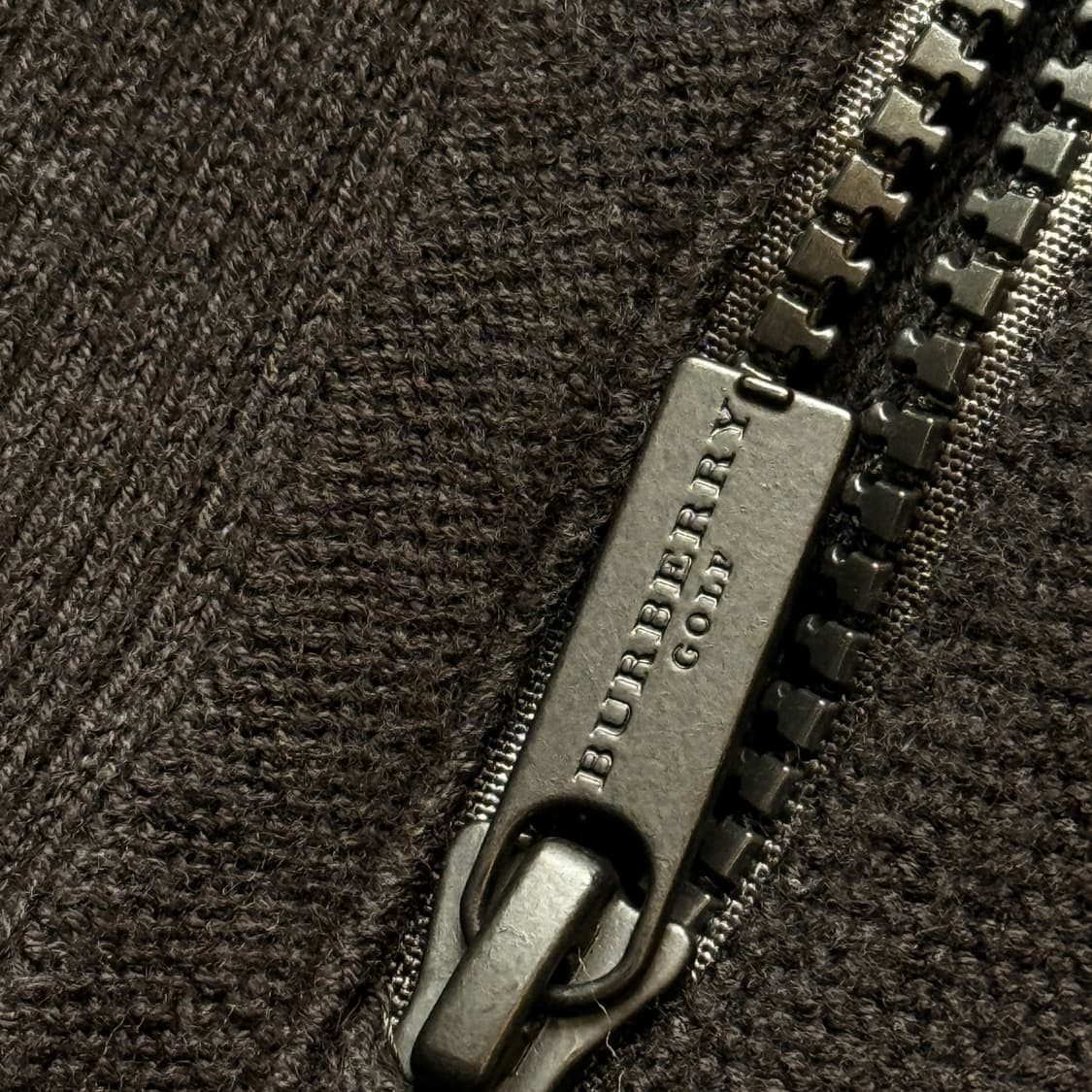 버버리 골프 코튼 혼방 라이트 니트 집업 상품이미지4