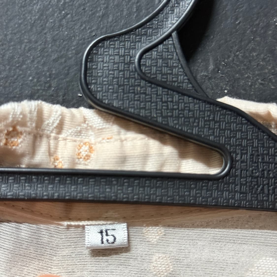 VTG 빈티지 베이지 레오파드 패턴 자수 시스루 셔츠 자켓 상품이미지5