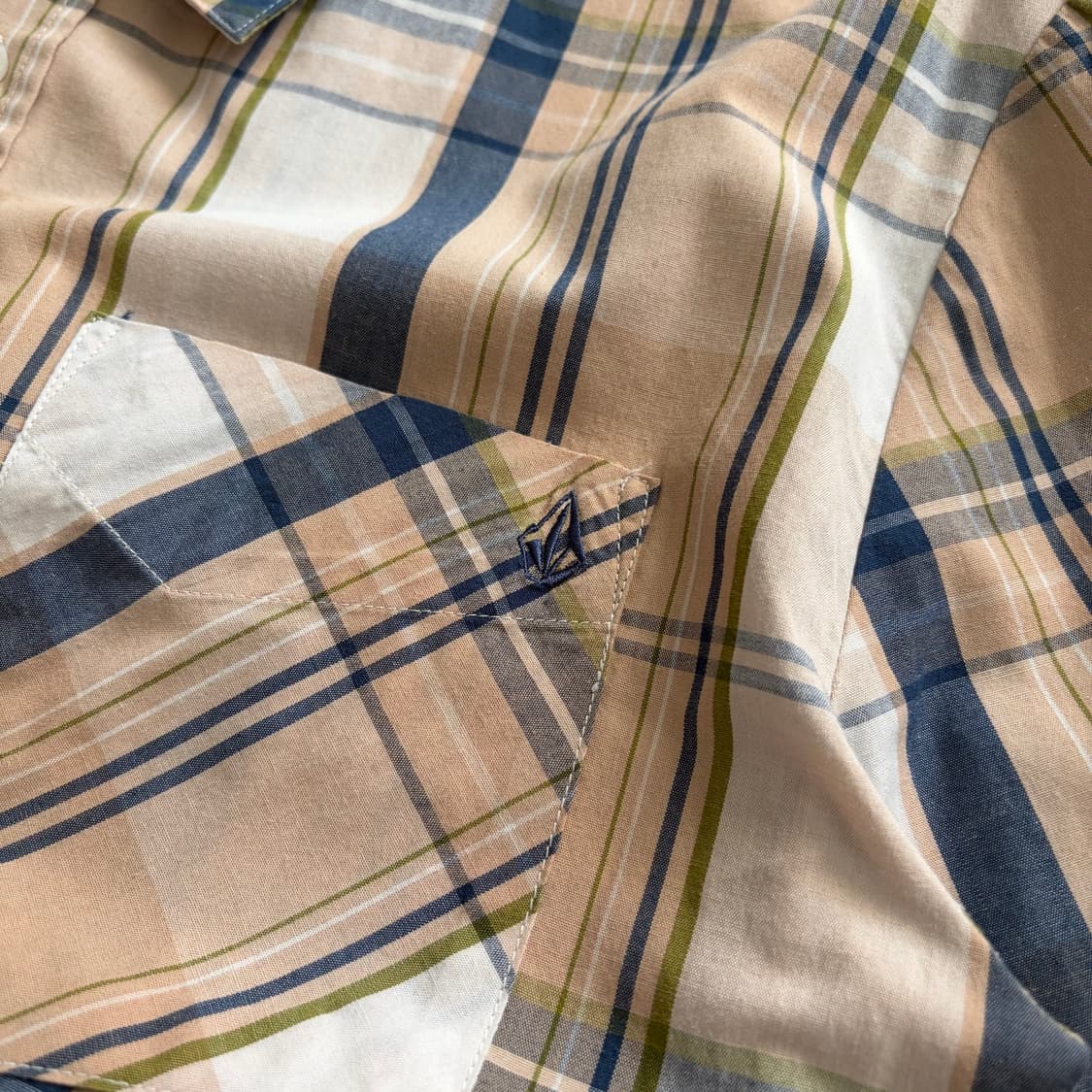 Volcom 볼컴 빈티지 체크셔츠 M 상품이미지4