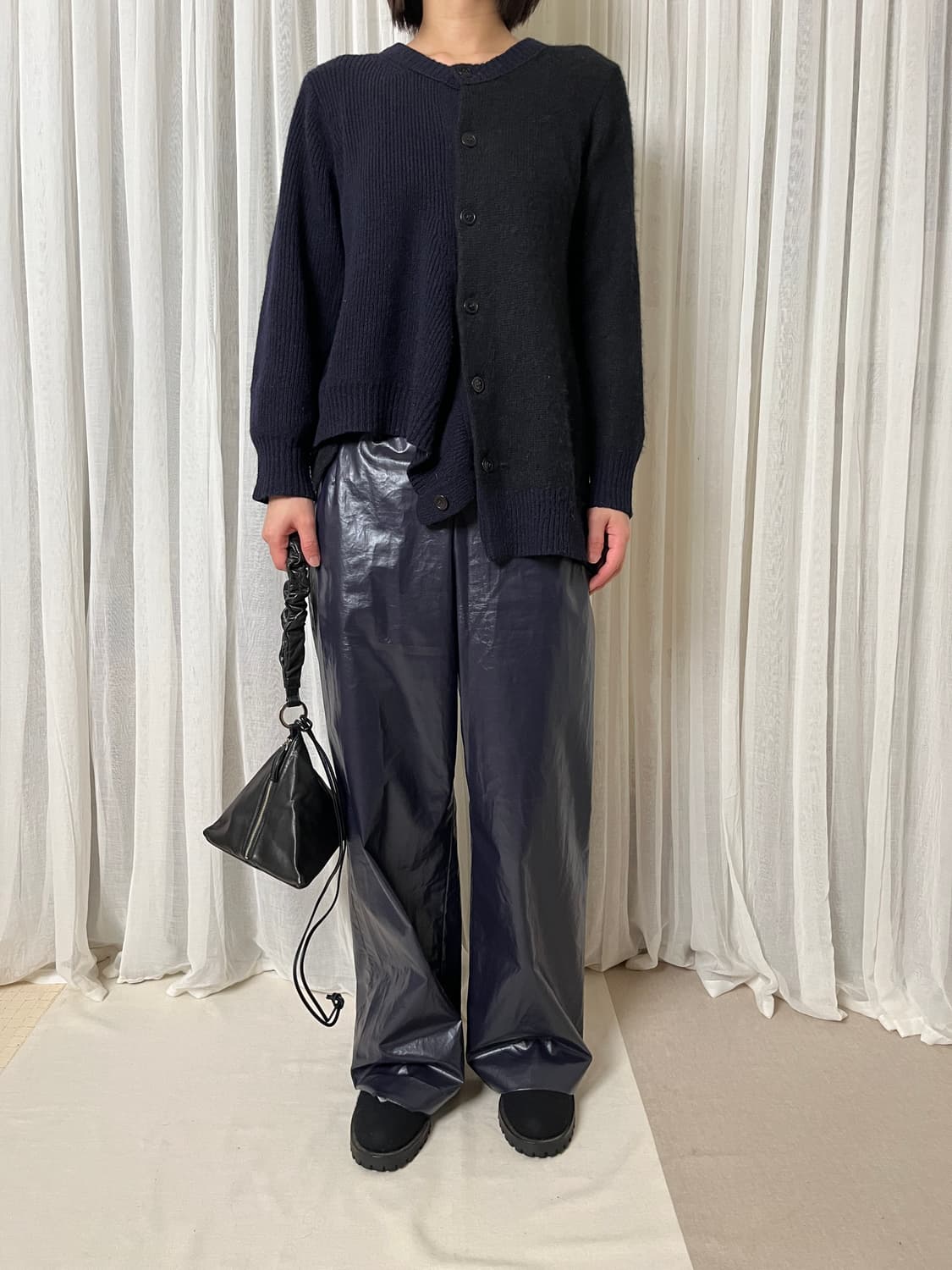 요지야마모토 피라미드 미니백 yohji yamamoto 핸드백 상품이미지7