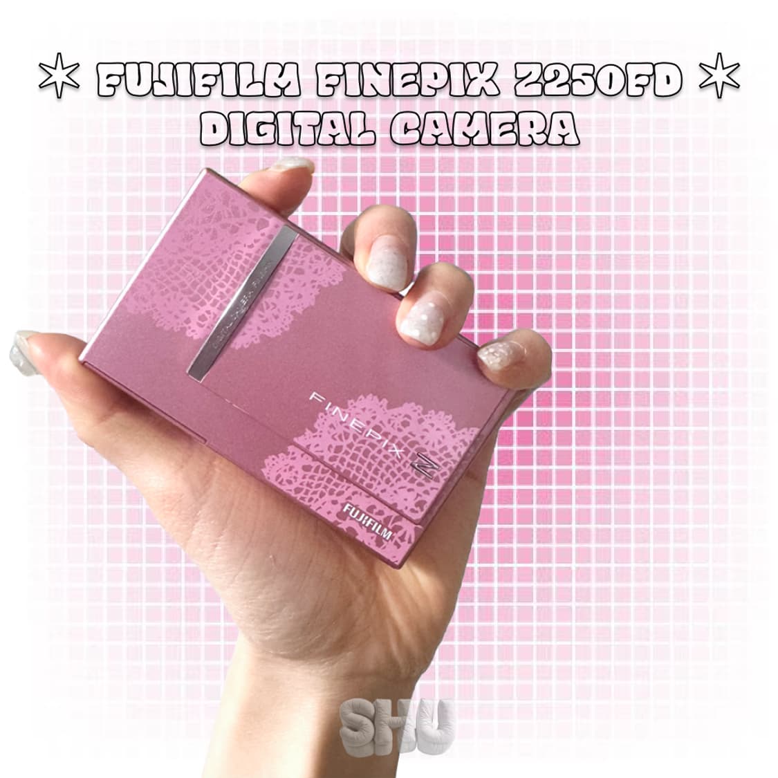 후지필름 파인픽스 Z250FD 빈티지 디지털 카메라 핑크 상품이미지2