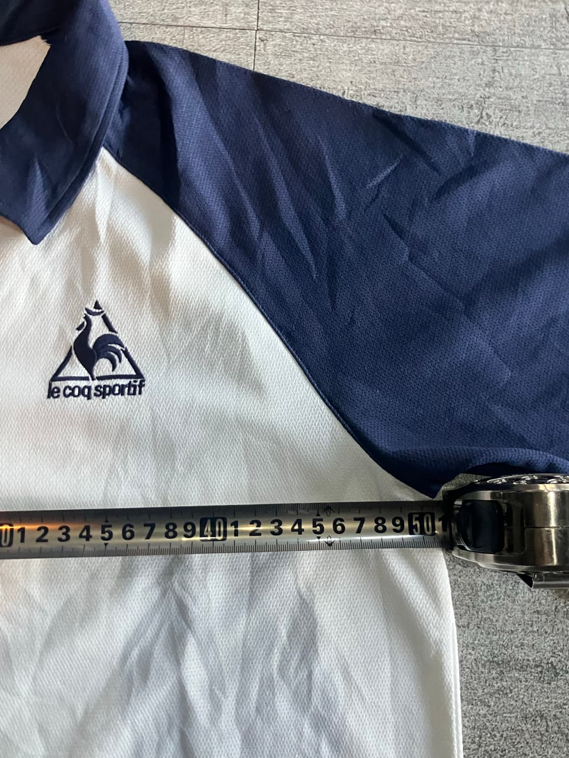 Lecoq 르꼬끄 올드스쿨스트릿 나그랑 반팔카라티셔츠 상품이미지2