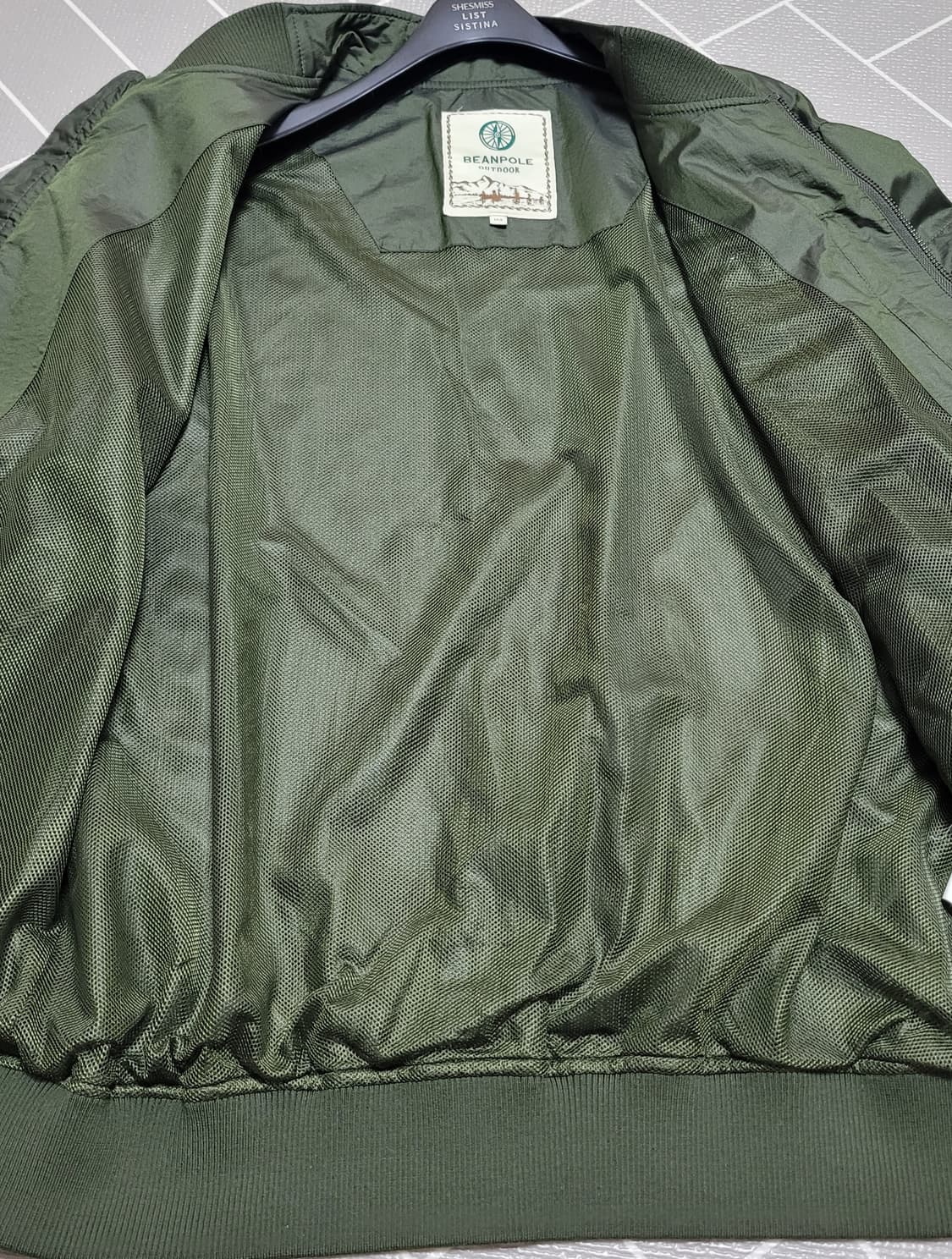 빈폴아웃도어 라이트 MA-1 블루종 점퍼 자켓 105 상품이미지3