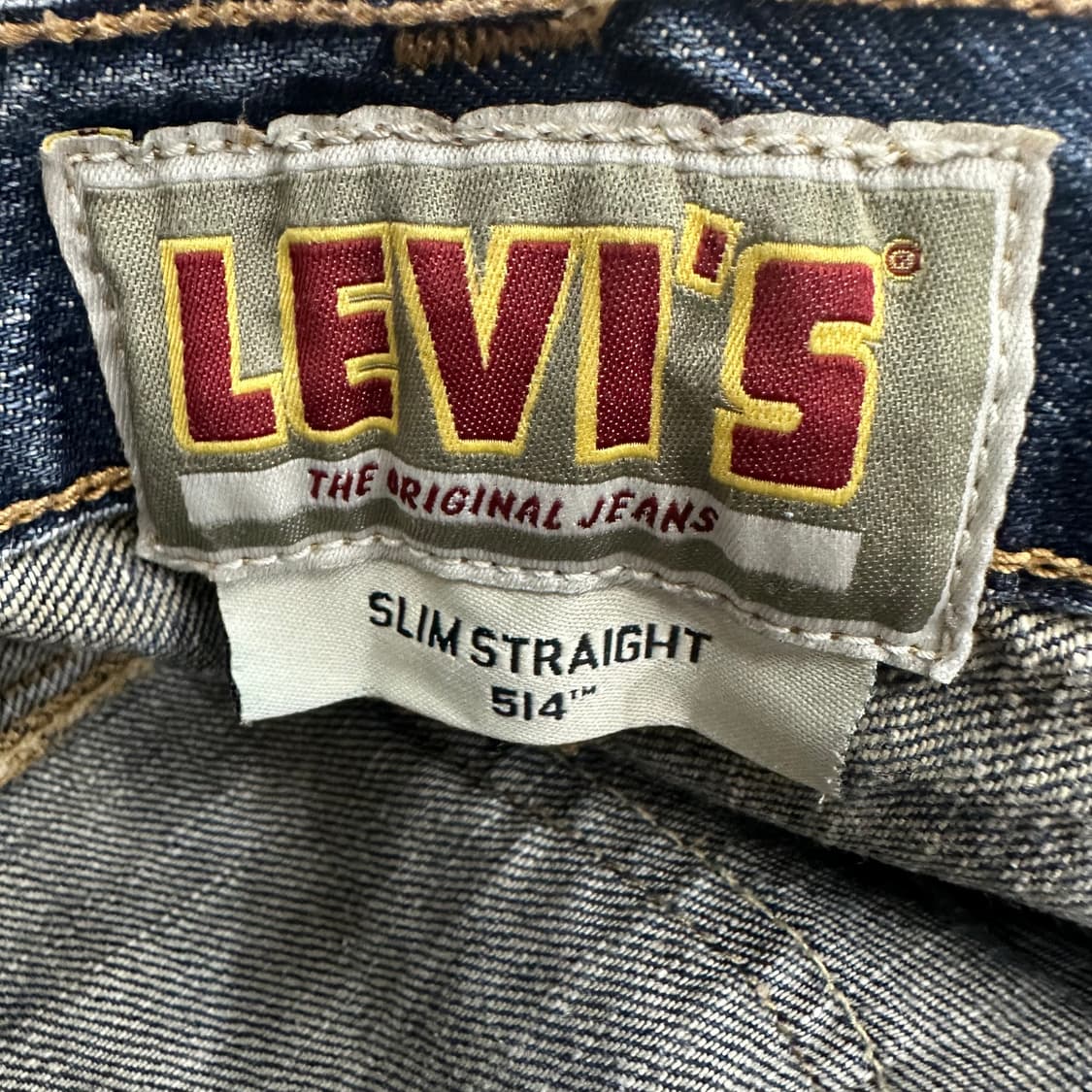 33 리바이스 514 남자 워싱 데님 청바지 상품이미지5