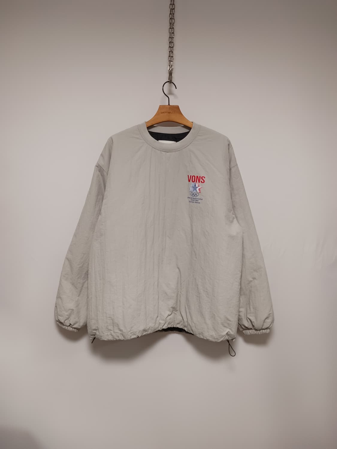 피코크 패딩 맨투맨 상품이미지1