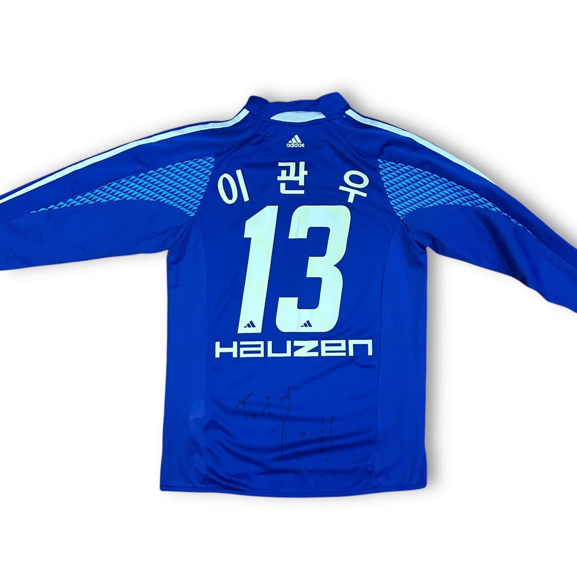 아디다스 수원삼성 블루윙즈 싸인 유니폼 상품이미지5