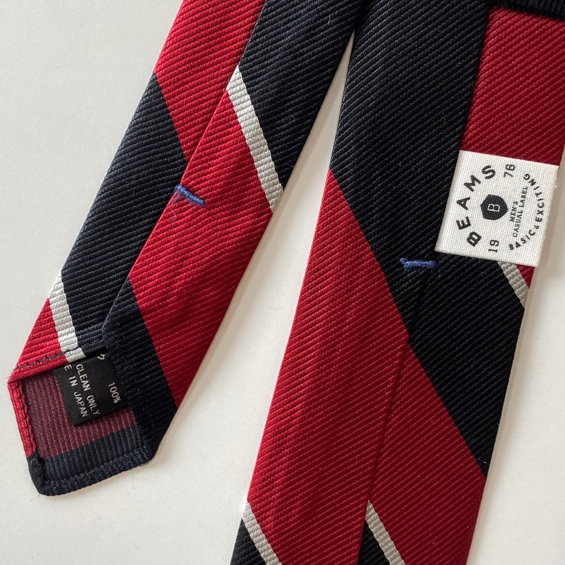 빔즈(BEAMS) 정품 명품넥타이 5.3cm 상품이미지5