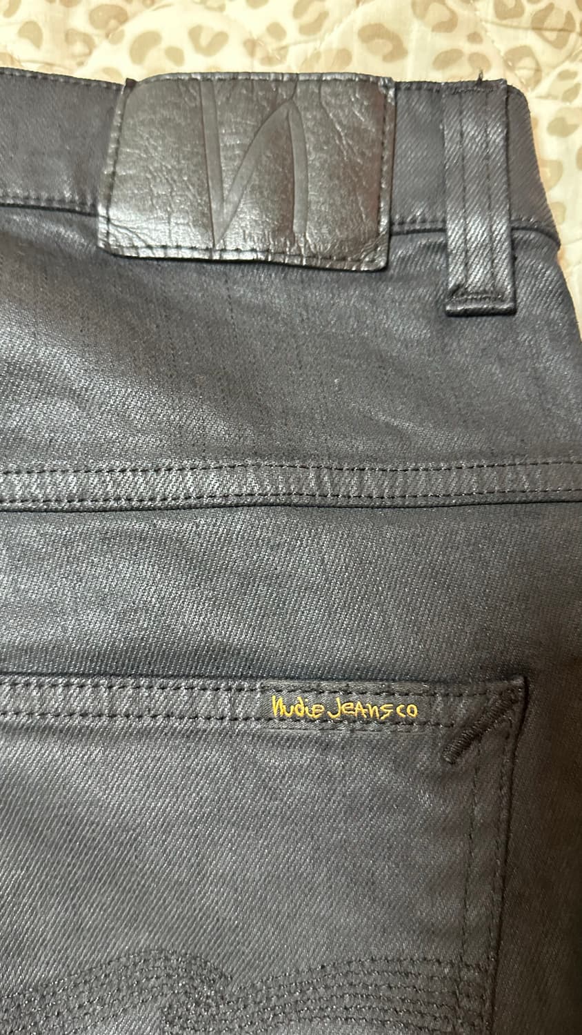 Nudie jeans ollie dry pure black 상품이미지5