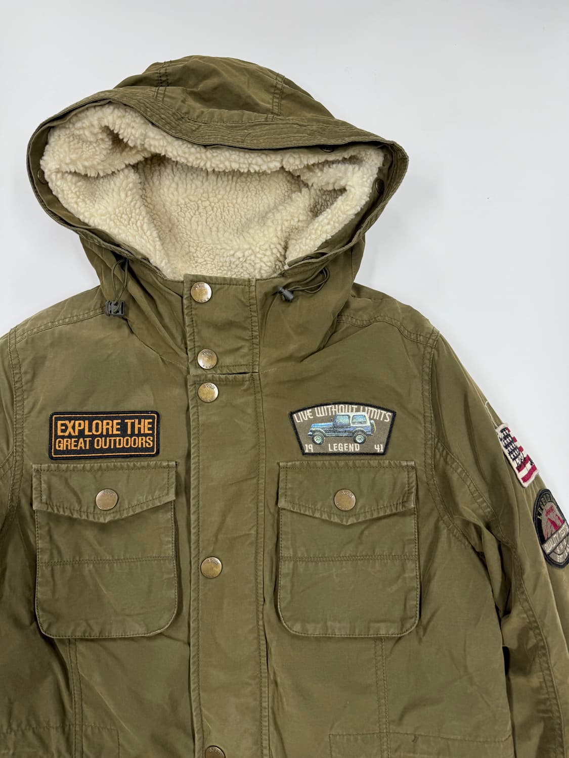 Jeep 양털 야상자켓 상품이미지2