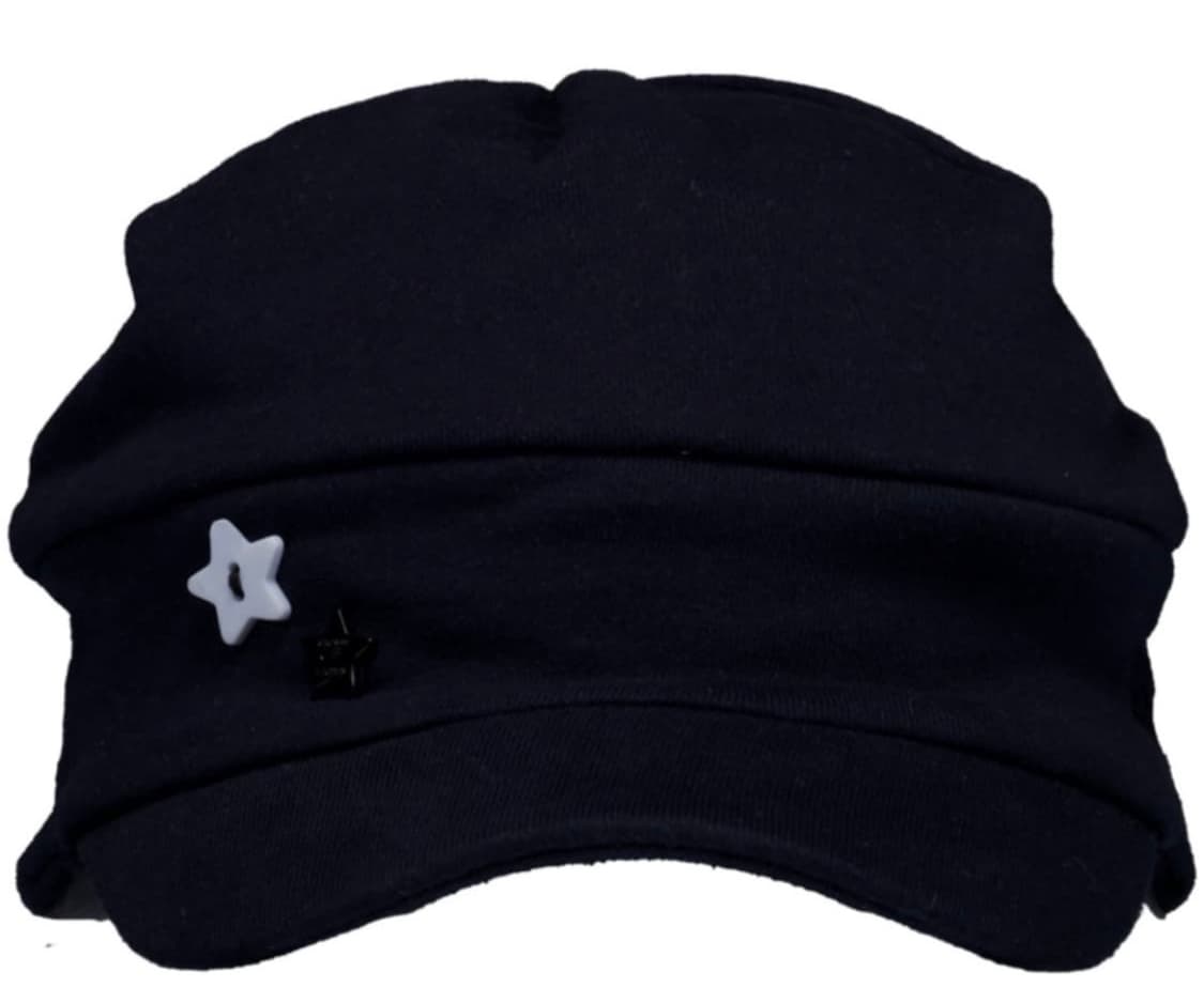 샬롬클럽 샤이 햇 네이비 SHY HAT NAVY 아일릿 모카 캡 상품이미지1