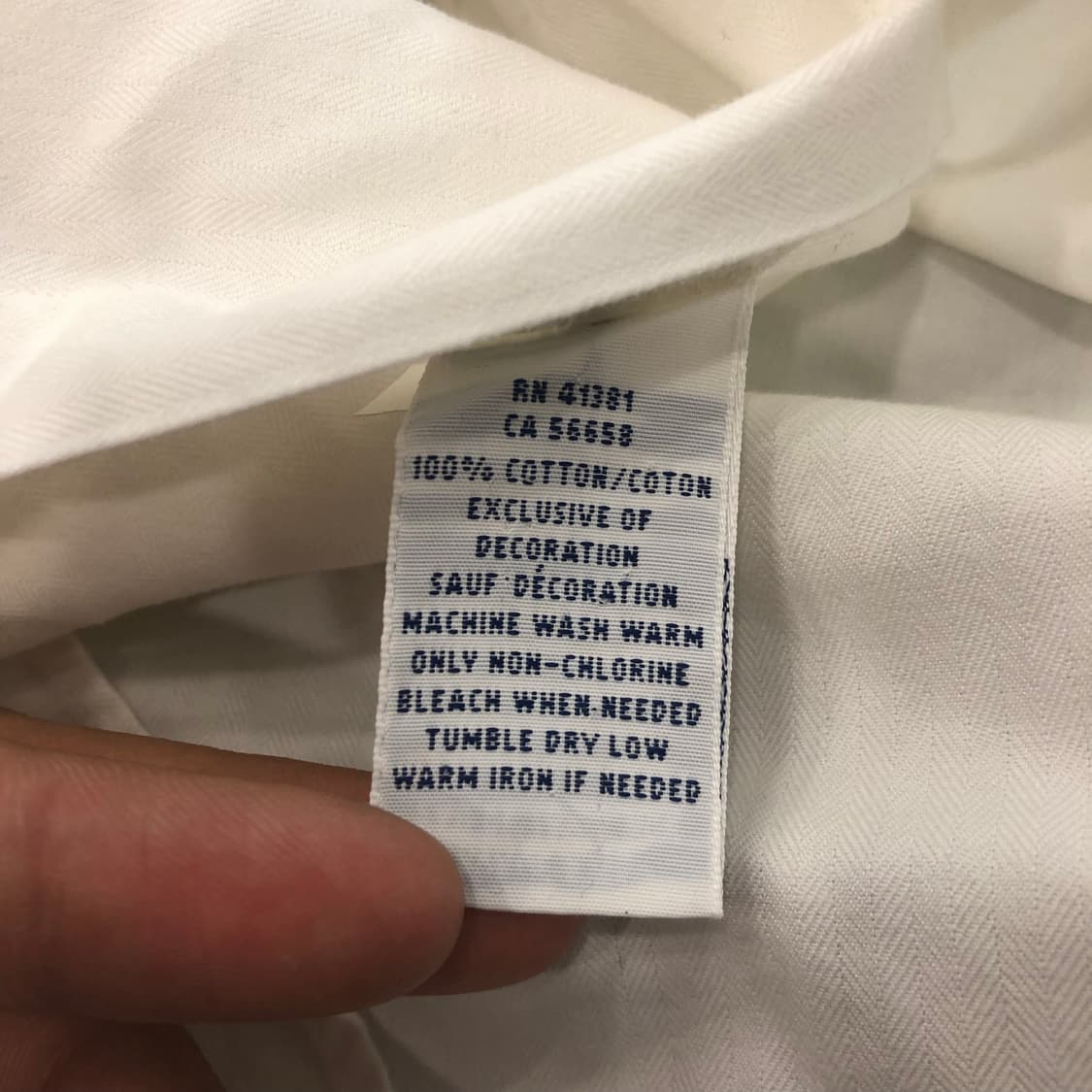 100 폴로 랄프로렌 화이트 셔츠 상품이미지5