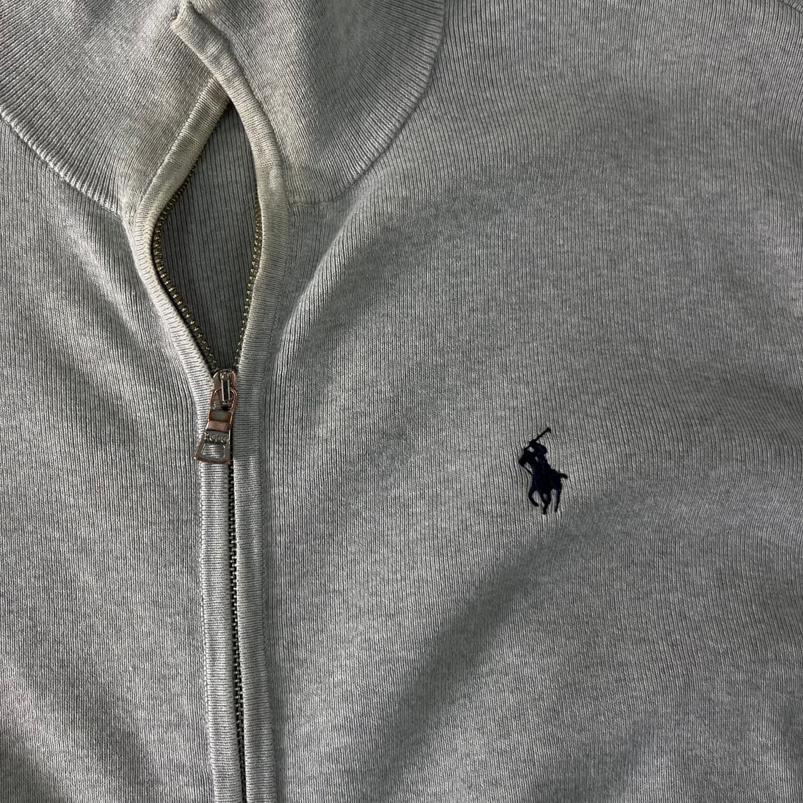 100 폴로랄프로렌 투웨이 그레이 니트집업 상품이미지4