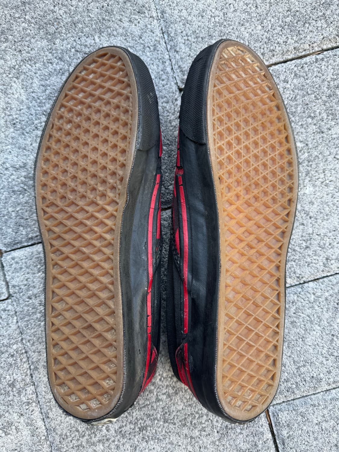 빈티지 반스 마리화나 레드 슬립온 상품이미지6