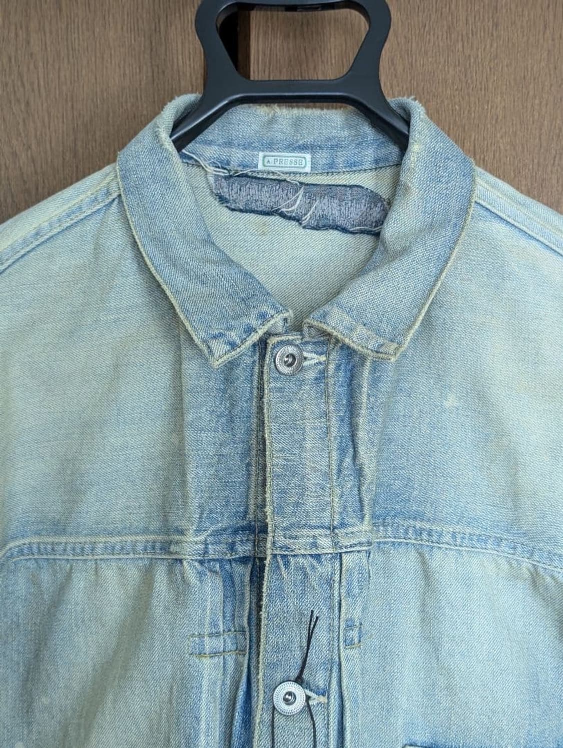 25aw 1st Type Denim Jacket(Bleach) 상품이미지5