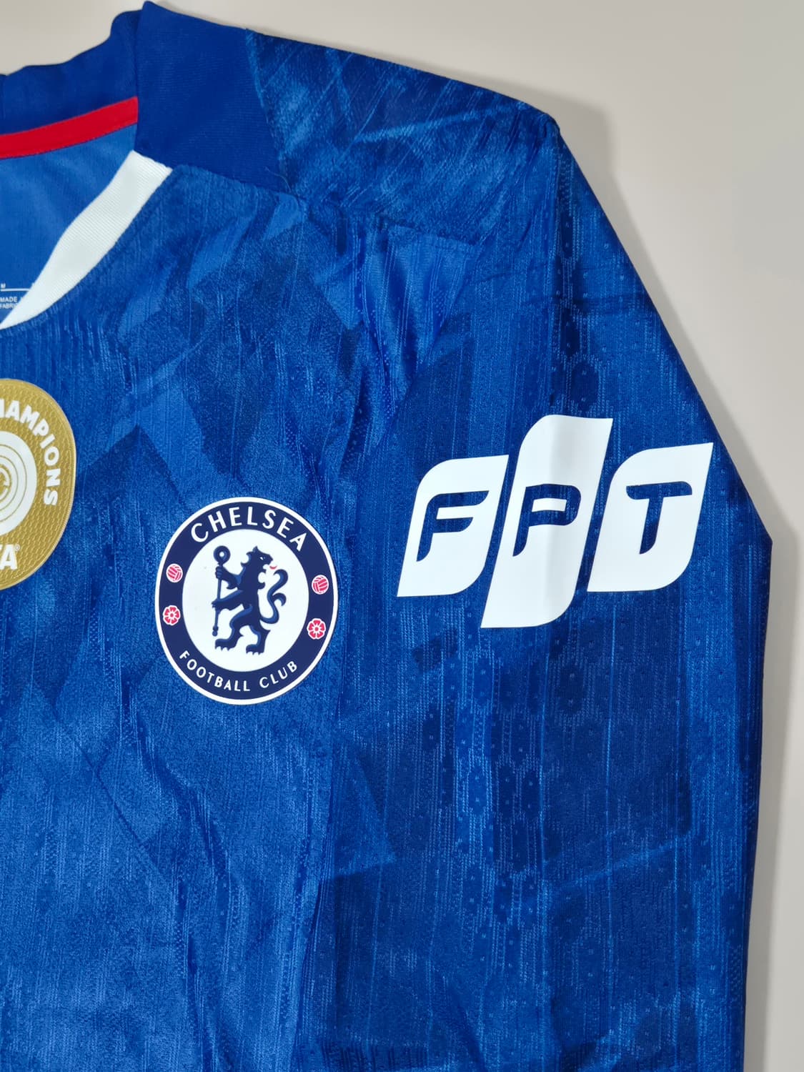 25-26 첼시 홈 이스테방 긴팔 유니폼 M사이즈 상품이미지5