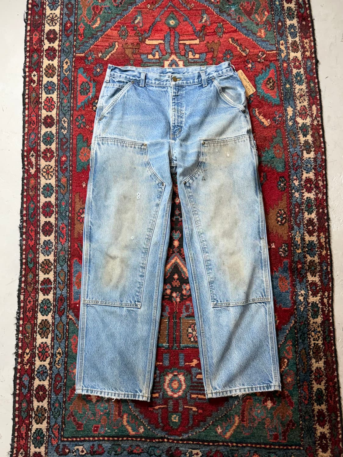 00’s OG 칼하트 데님 더블니 칼하트 B73 썩블니 상품이미지1