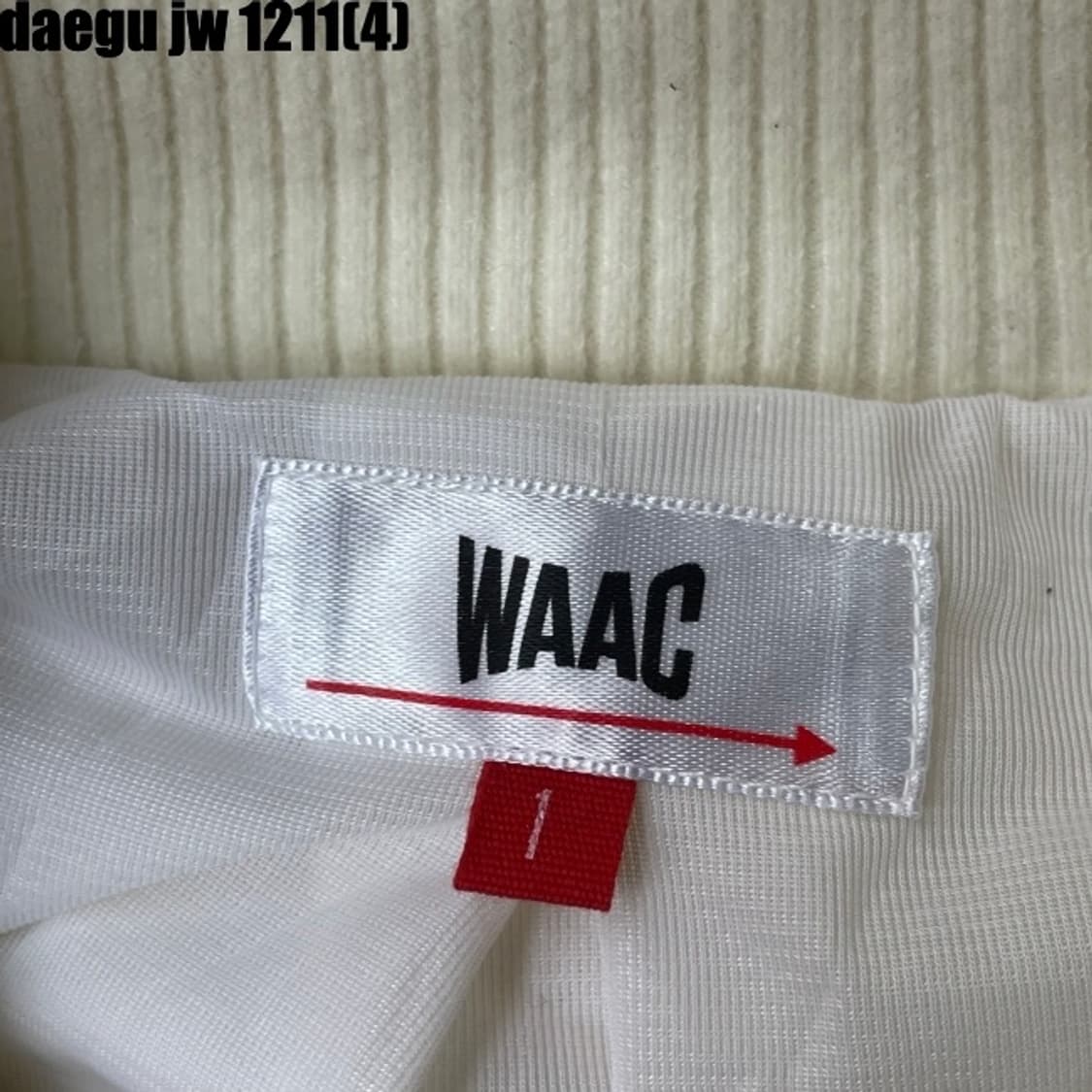 WAAC 왁 골프 방풍 집업 자켓 1size 85 상품이미지3