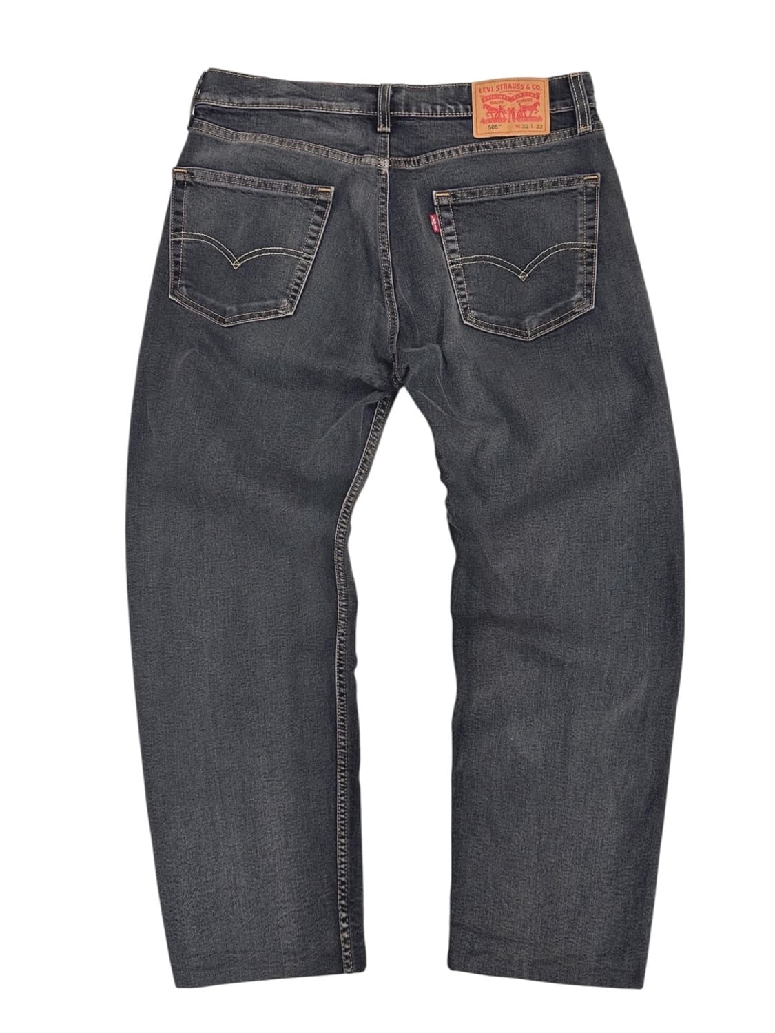 리바이스 505 웜진 기모 흑청바지 (32)  상품이미지5