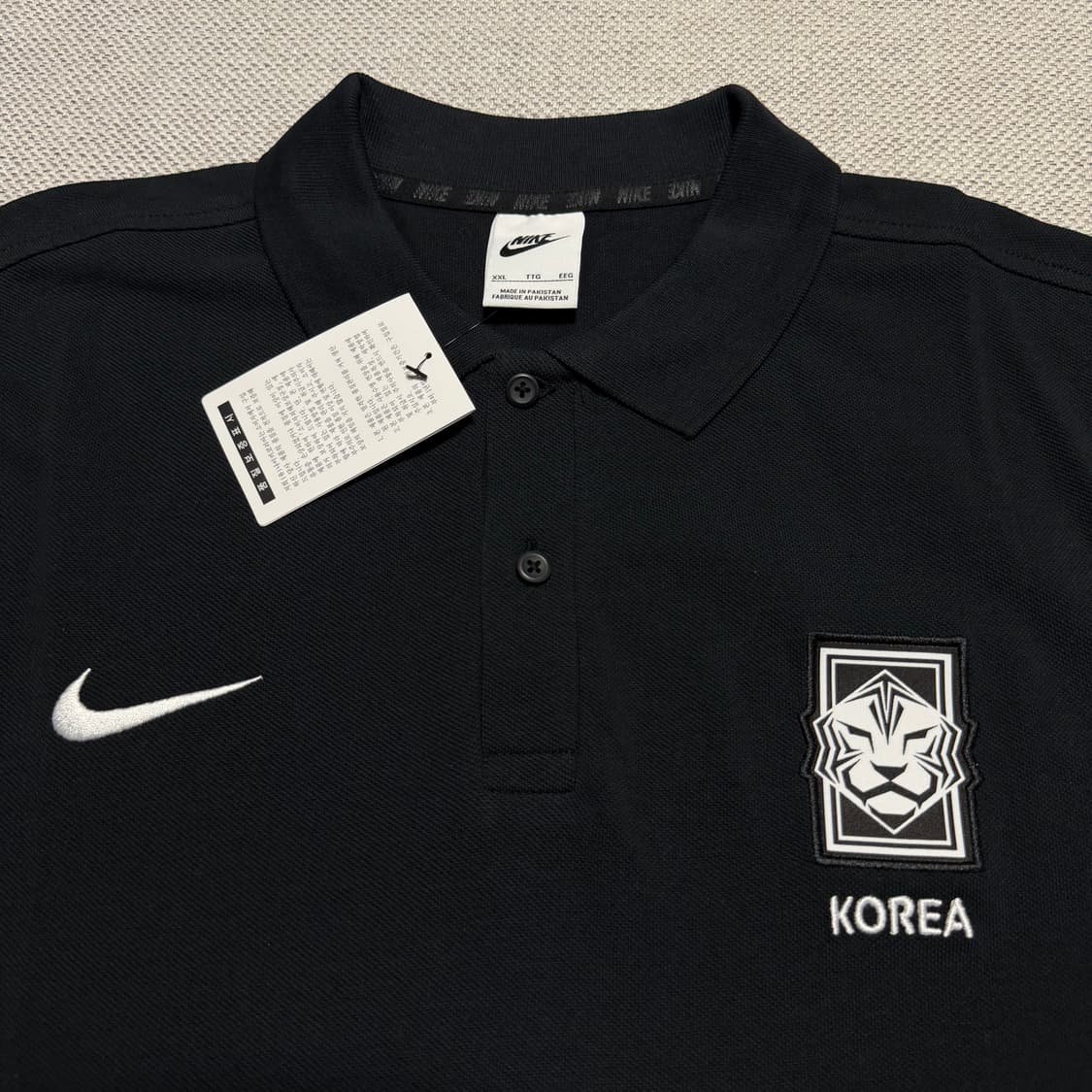 나이키 대한민국 축구 국대 반팔 카라티 상품이미지2