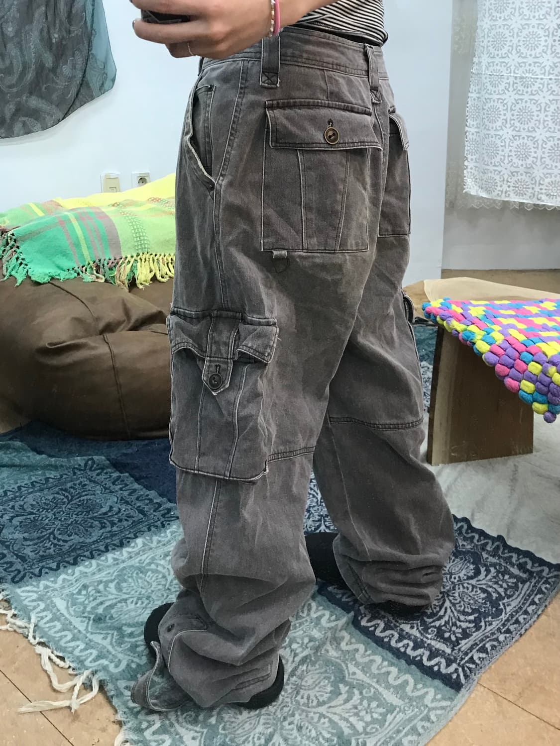 Chev gnon 피그먼트 카고팬츠  상품이미지2