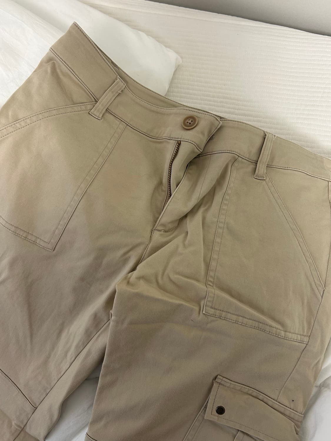 빈티지 팬츠 바지 카고바지 베이지 상품이미지2