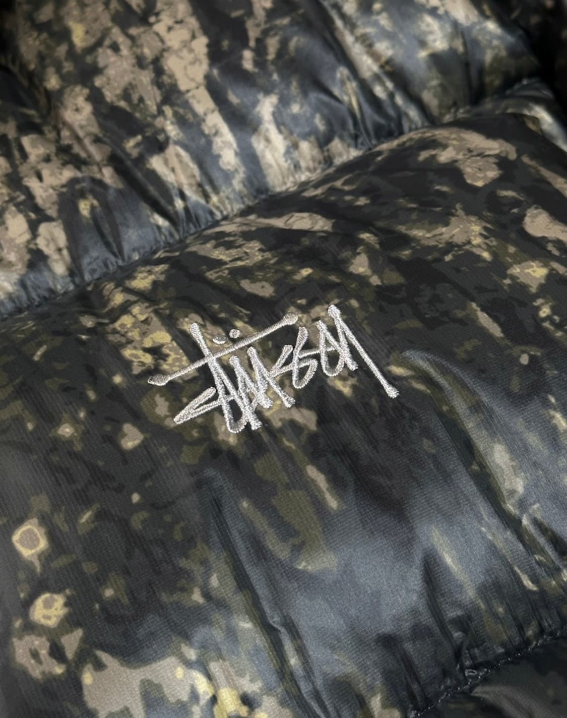 스투시 다운 파카 마이크로 립스탑 렐릭 카모 상품이미지5