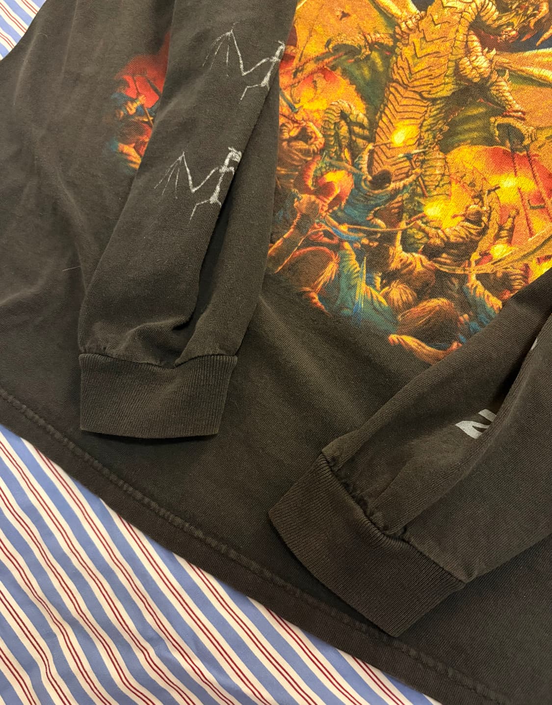 [XL] 빈티지 00’s Dio Killing the Dragon 투어티 상품이미지5