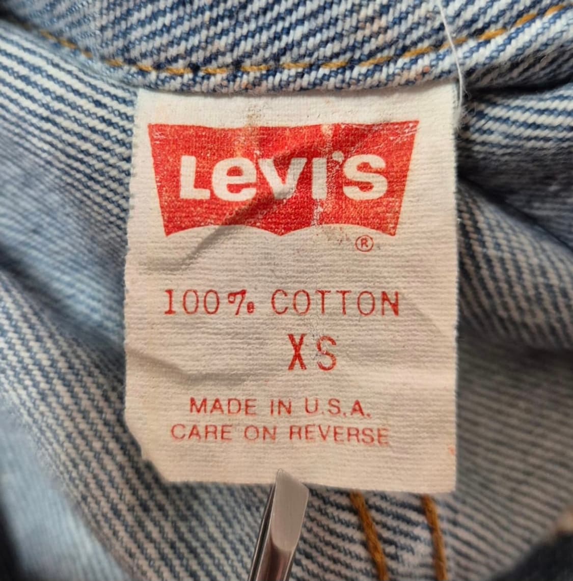 [실측 L] 80s US Made 리바이스 트러커 -113 상품이미지5