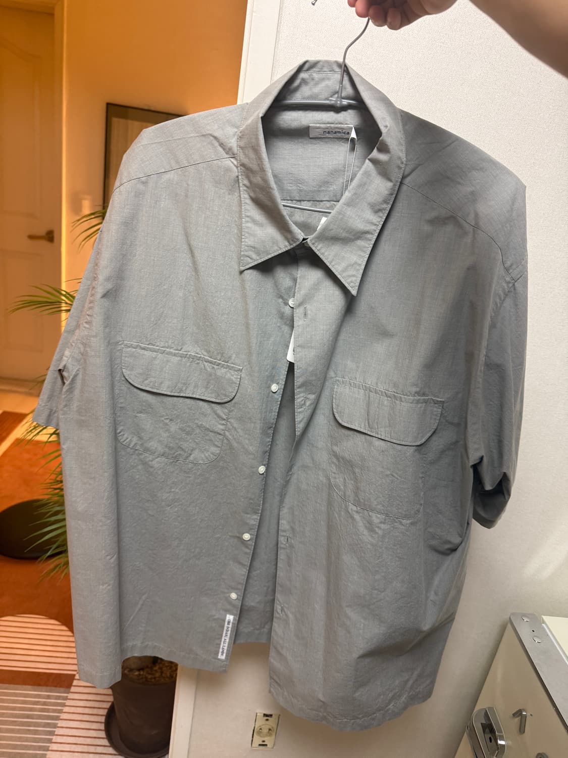 Nanamica s/s shirt gery 상품이미지3