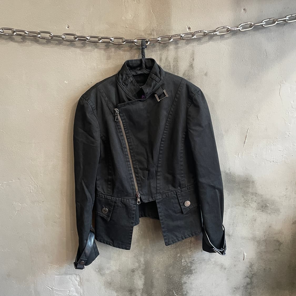 03aw 디스퀘어드 코튼 바이커 자켓 상품이미지1