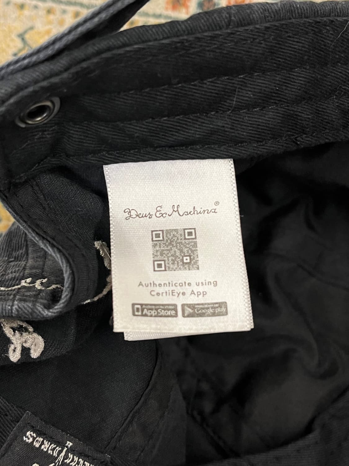 데우스 엑스 마키나 볼캡 모자 블랙 #csz2322 상품이미지4