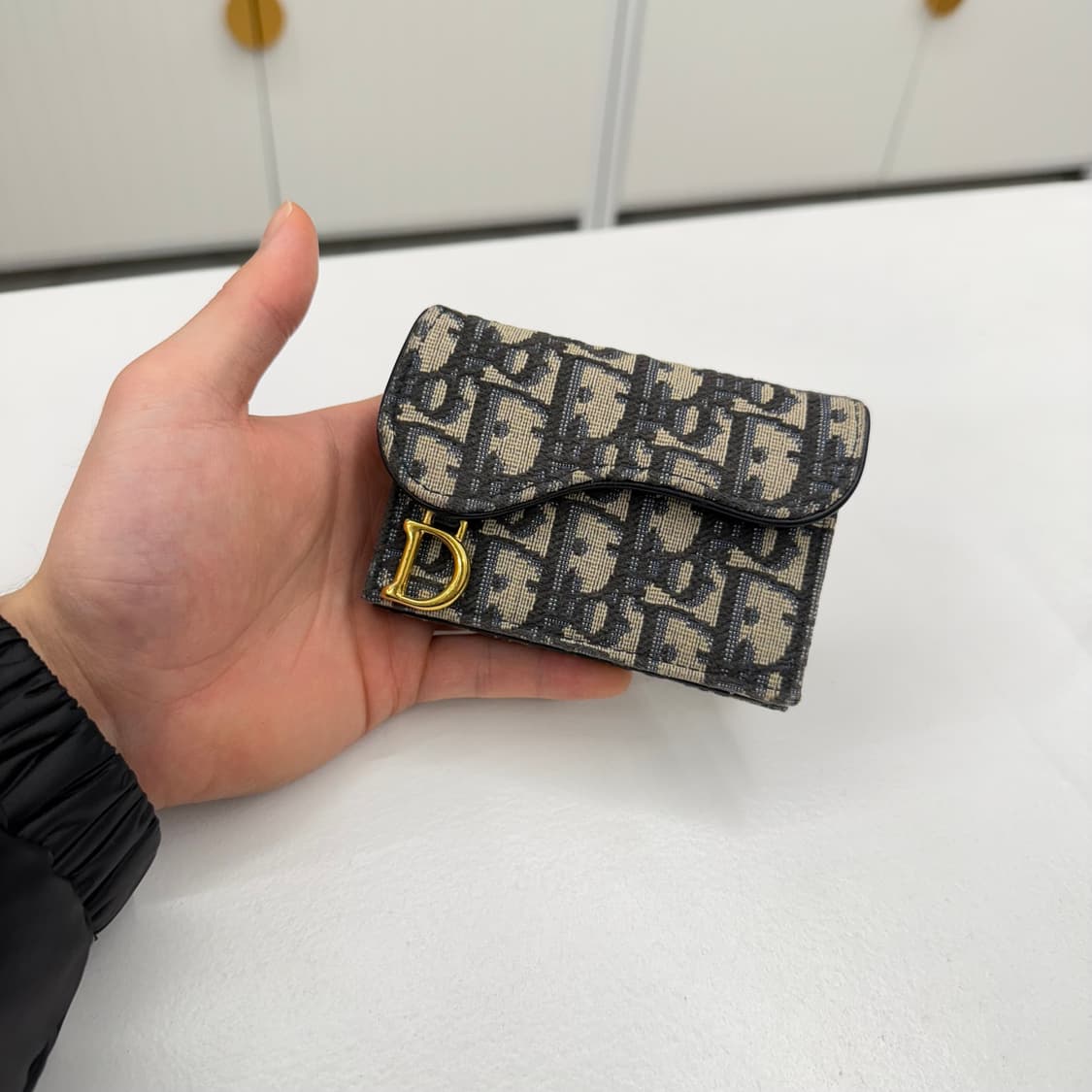 디올 새들 오블리크 카드지갑 상품이미지3