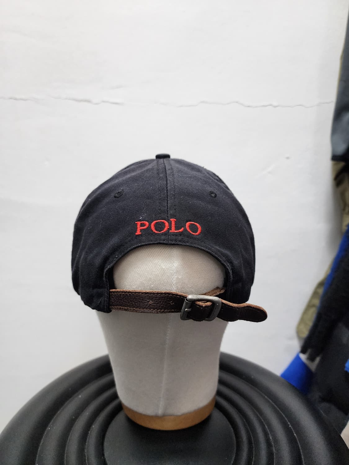 폴로 가죽 스트랩 볼캡 상품이미지1