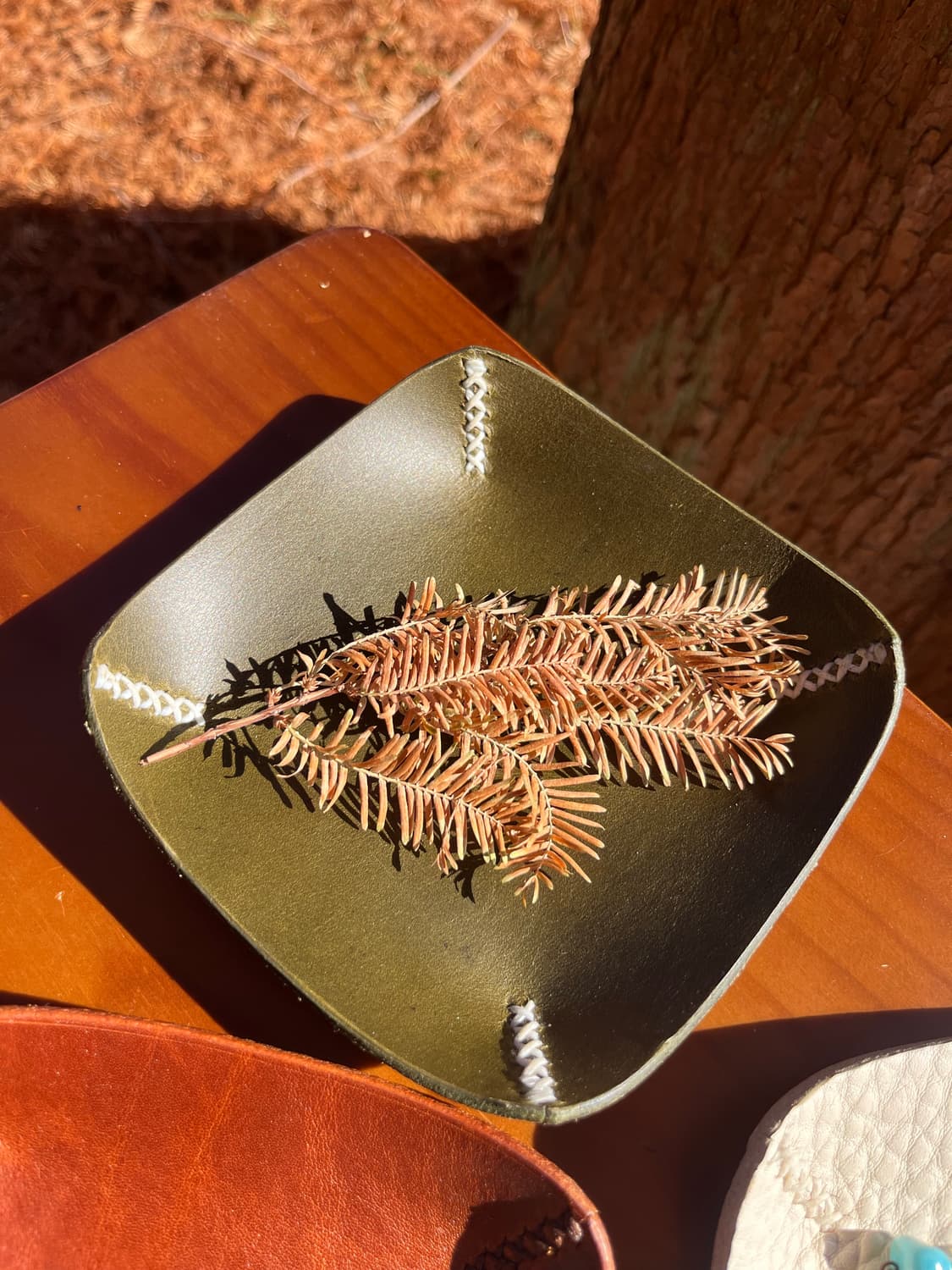 Leather plates ( square type ) 상품이미지5