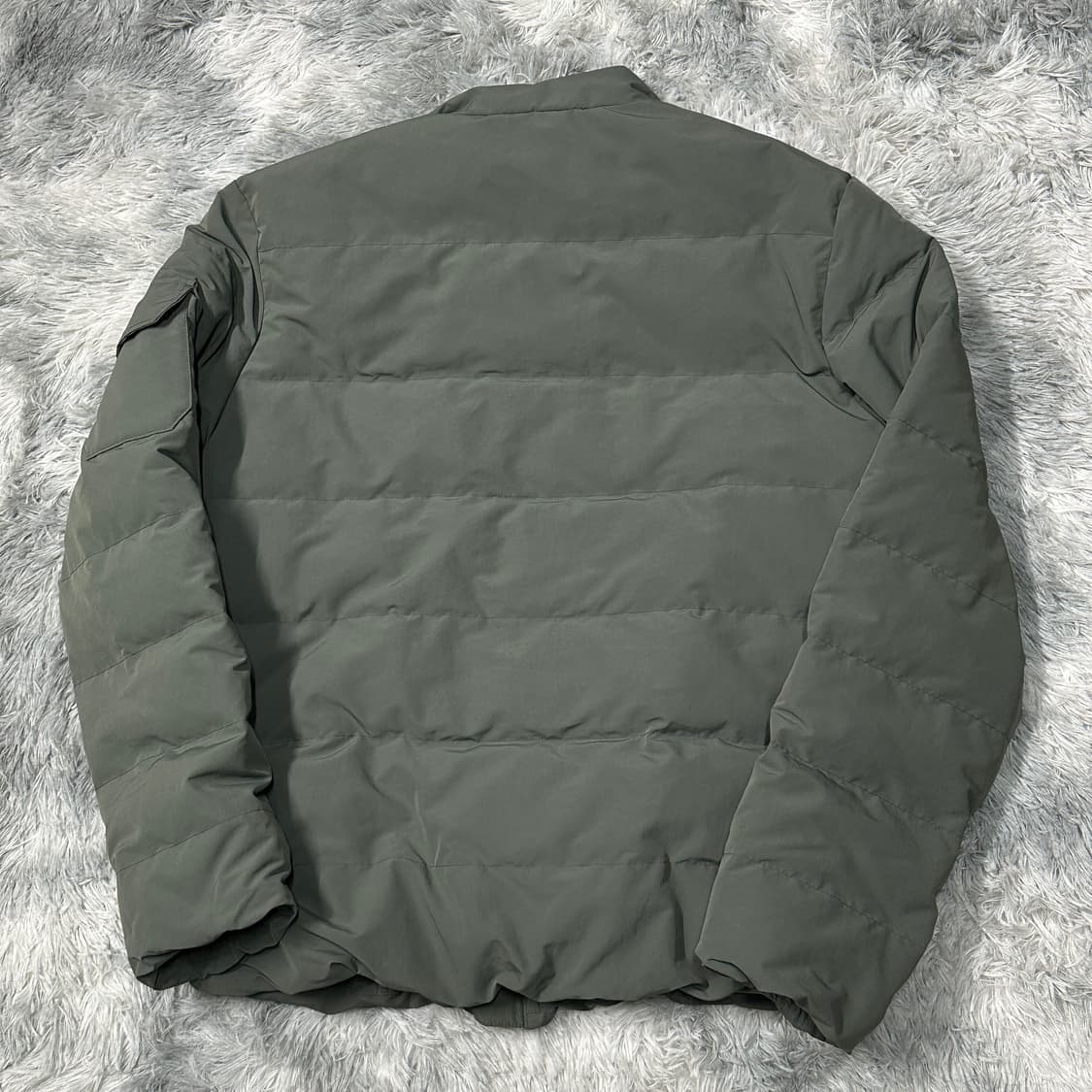 내셔널지오그래픽 경량패딩 카키 L 상품이미지3