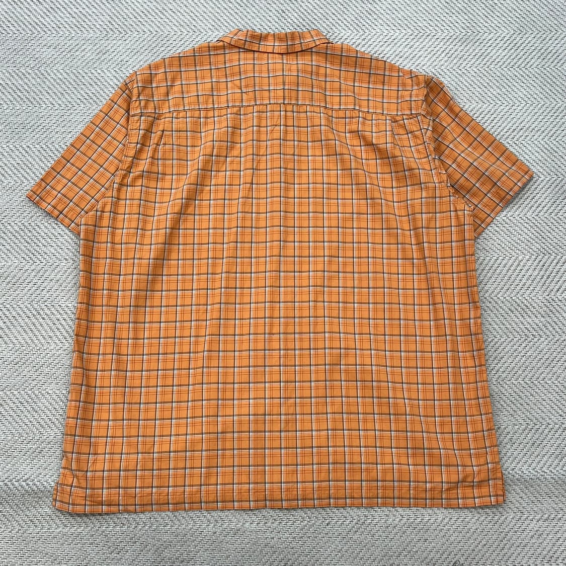 컬럼비아 체크 하프셔츠 r3972 상품이미지2