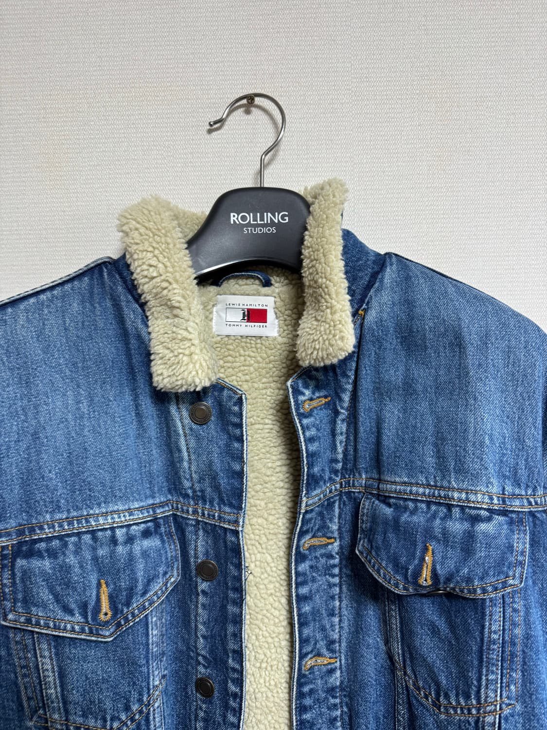 타미힐피거 X 루이스해밀턴 쉐르파 자켓 M 상품이미지3