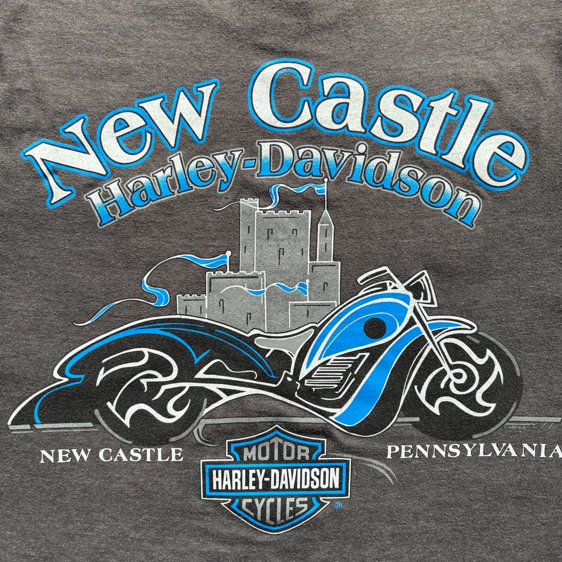 빈티지 할리데이비슨 플레임 롱슬리브 티셔츠 상품이미지5