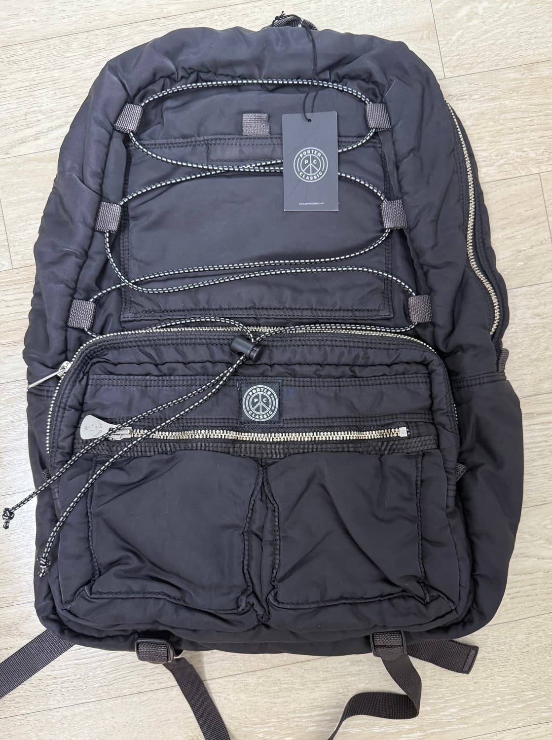 포터클래식 슈퍼나일론 데이팩 L  블랙 상품이미지1