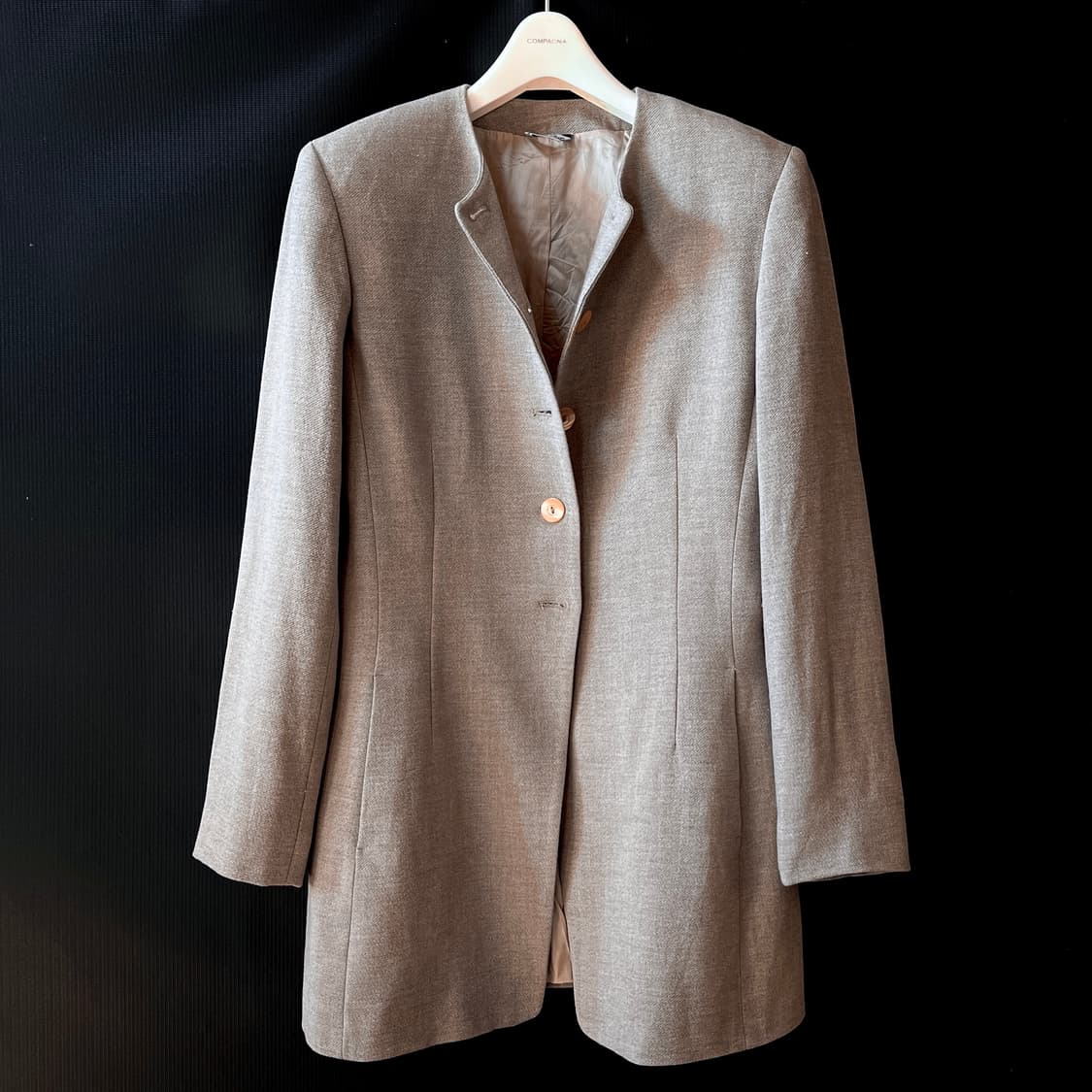 iBlues by Max Mara 이태리 생산 Blues 오트밀 자켓 상품이미지6