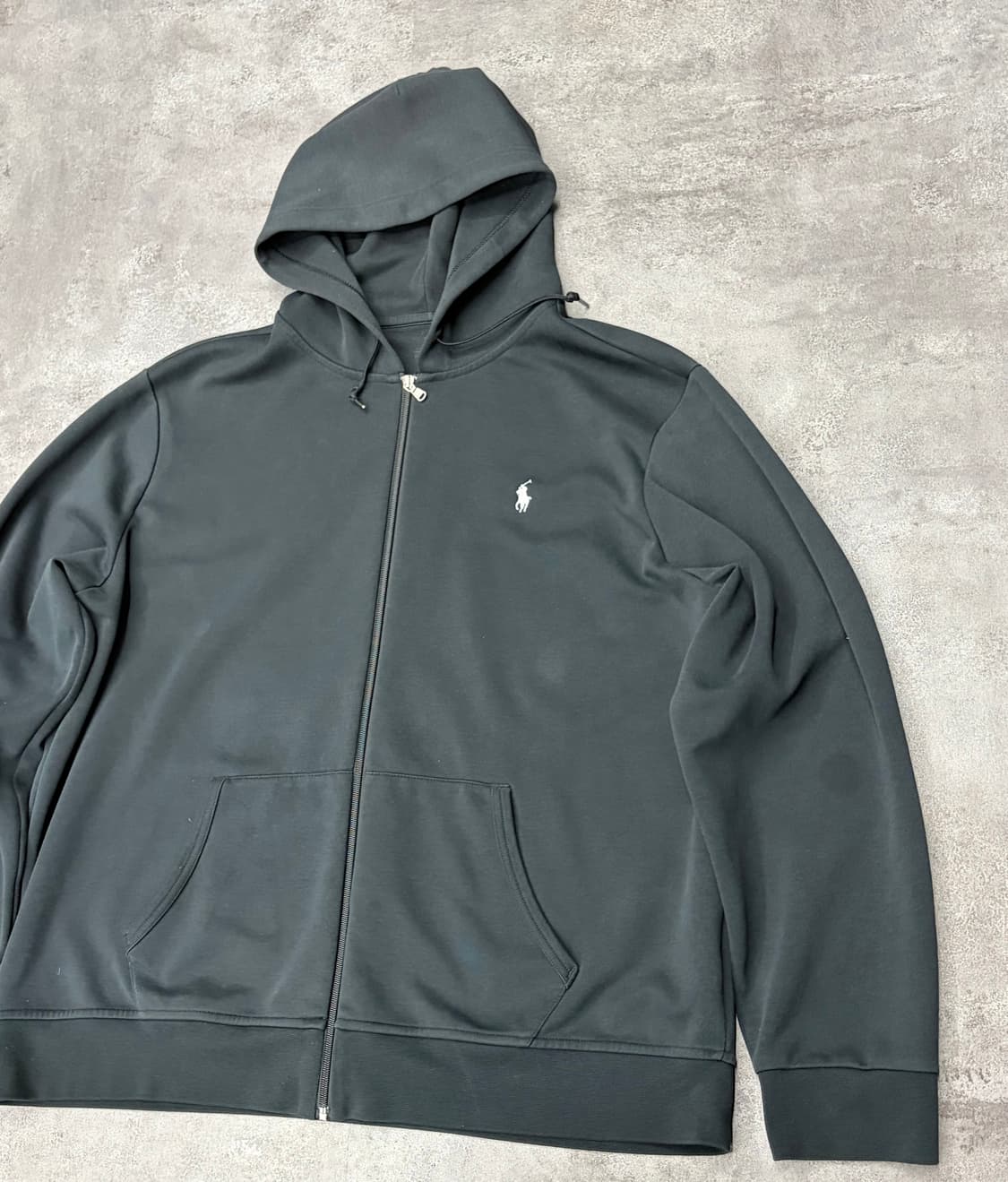 폴로 랄프로렌 블랙 후드 집업 상품이미지3