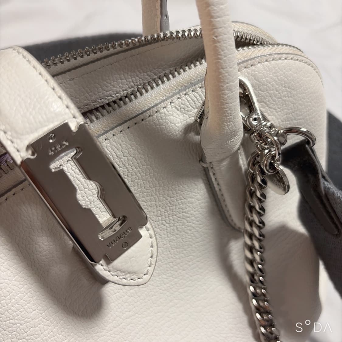 분크 토크 토트백 아이보리 상품이미지7