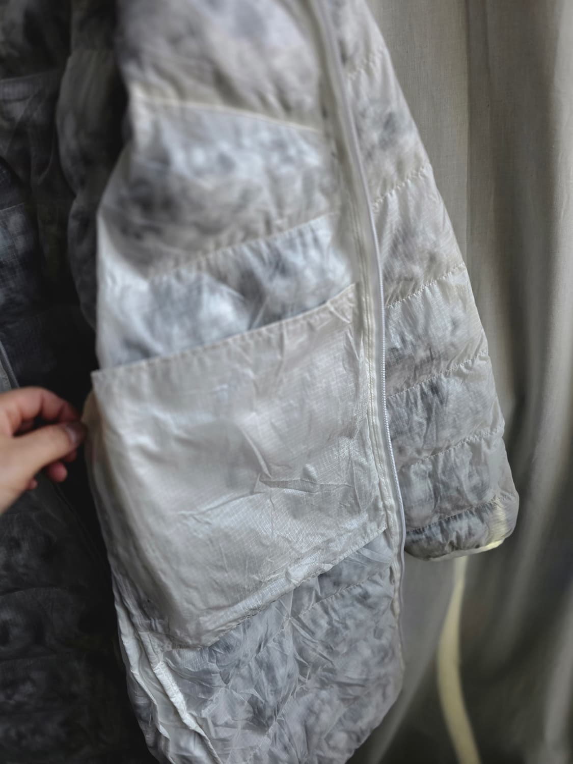 나이키 여성 경량 롱패딩S 상품이미지4