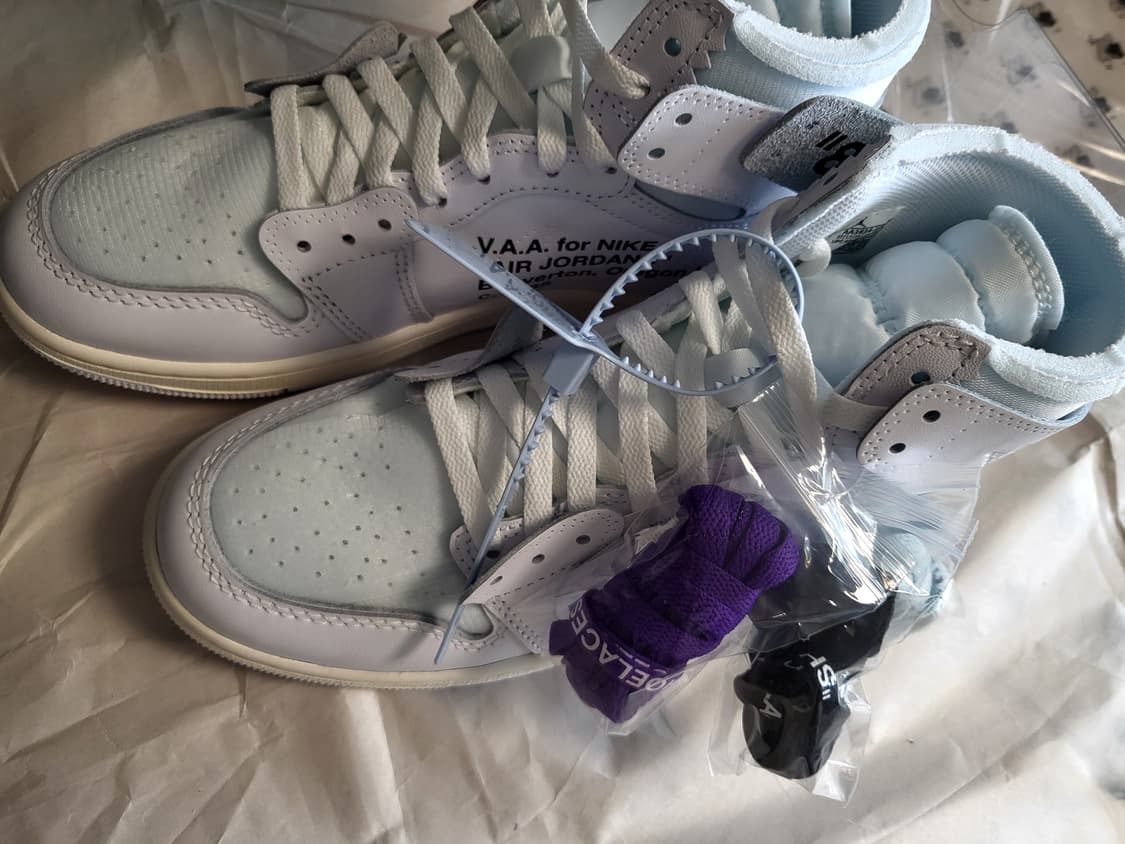 나이키 조던1 버질 아블로 알래스카 260 상품이미지2